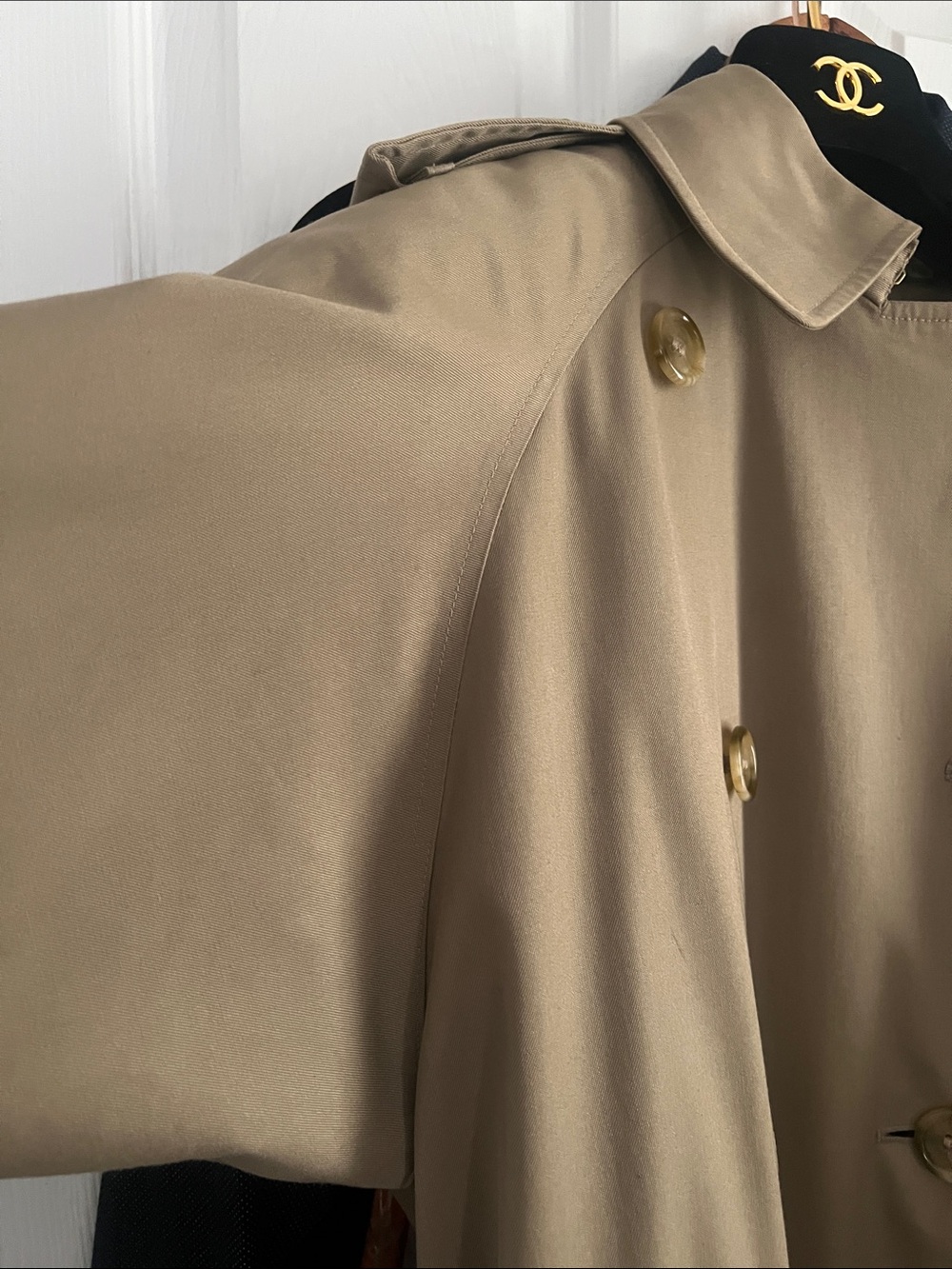 Pristine Grail: Vintage Burberrys XLONG Trench Coat + Wool Liner + Belt - Picture 13 of 15
